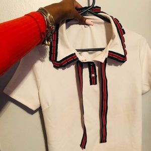 Fashionable Short Sleeve Blouse